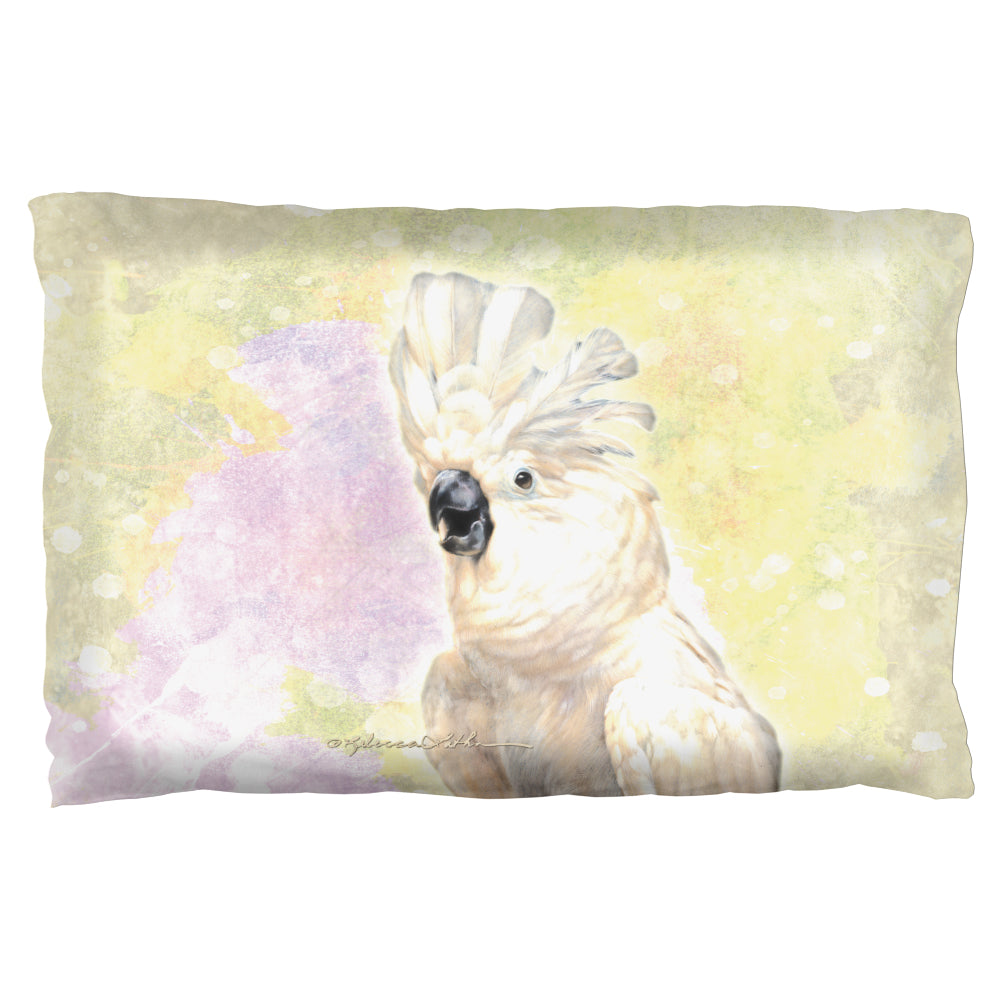 Screaming Cockatoo Pillow Case Pillowcases Old Glory OS Multicolored 