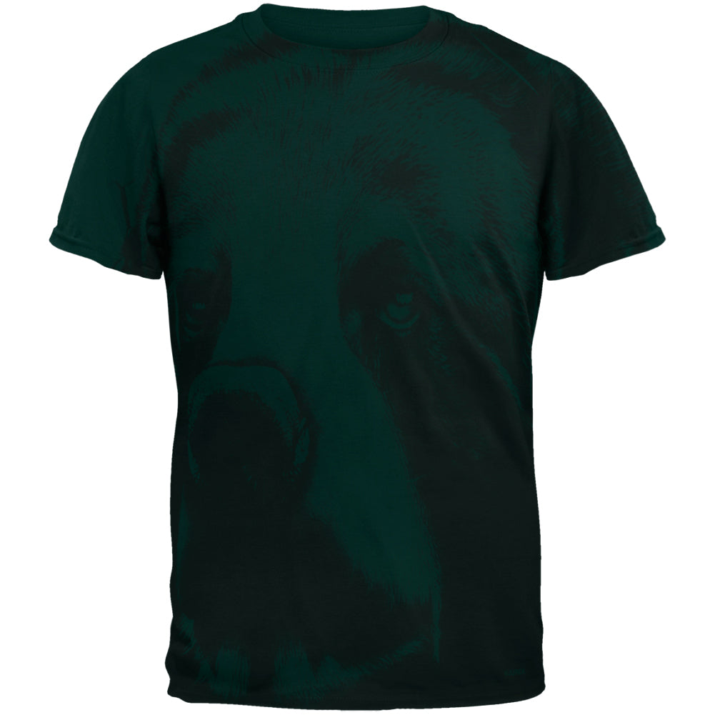 Spirit Bear Mens T Shirt Men's T-Shirts global 2XL Forest Green 