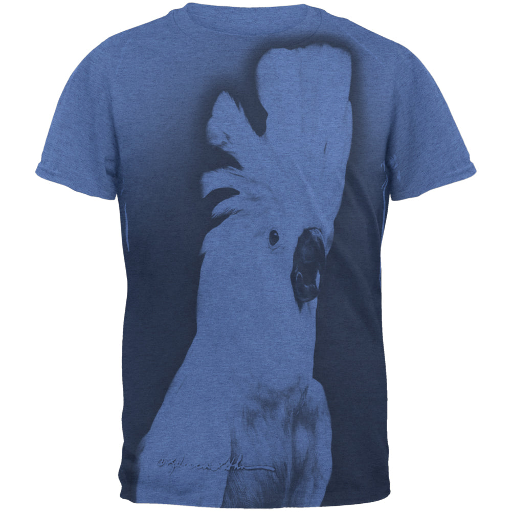 Cocky Cockatoo Mens T Shirt Men's T-Shirts Old Glory 2XL Blue 