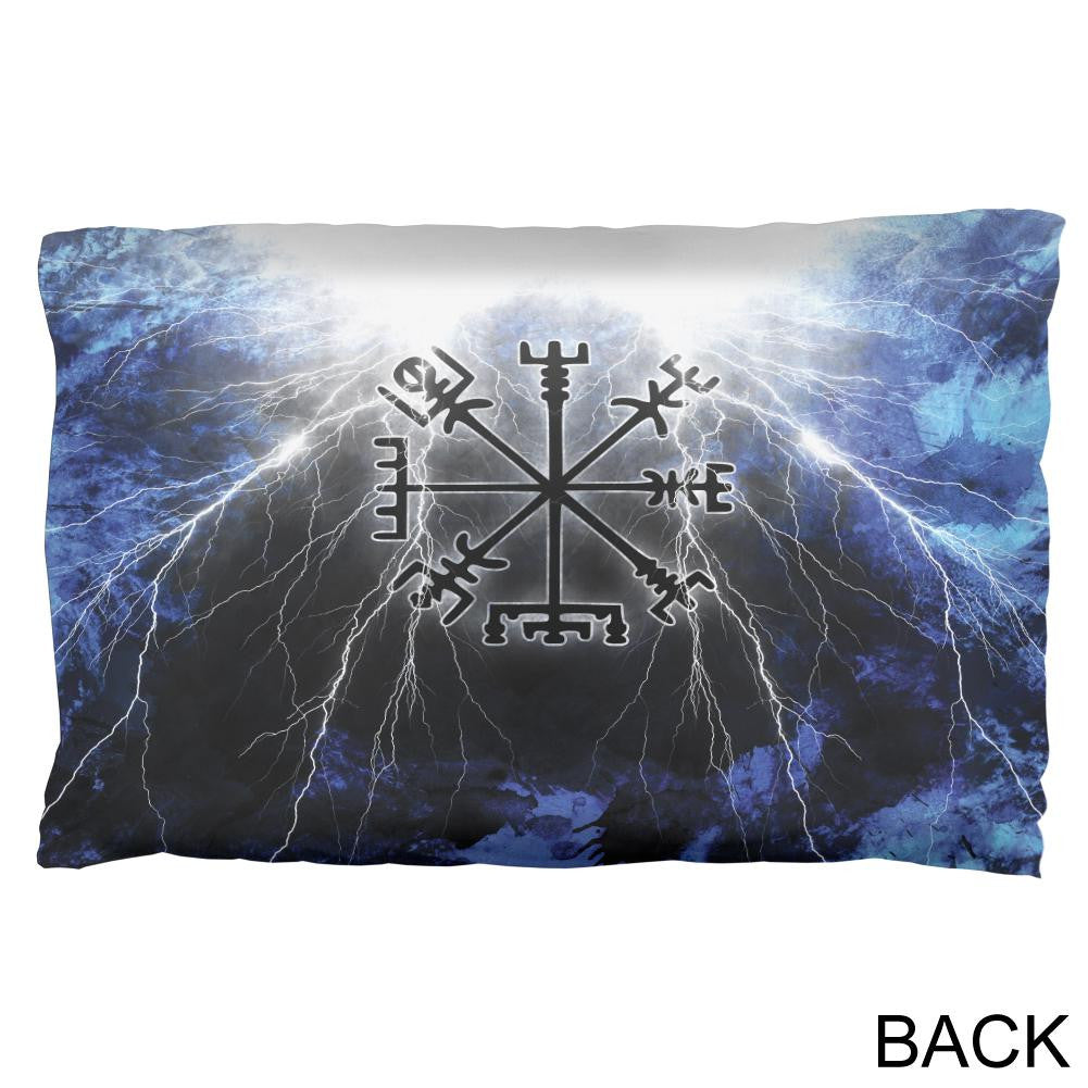 Vegvisir Nordic Viking Storm Compass Pillowcase Pillowcases Old Glory   