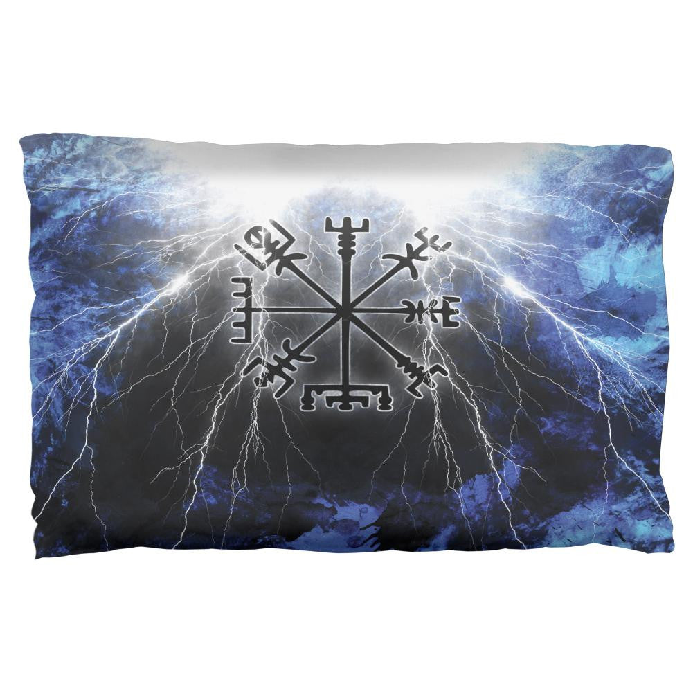 Vegvisir Nordic Viking Storm Compass Pillowcase Pillowcases Old Glory OS  