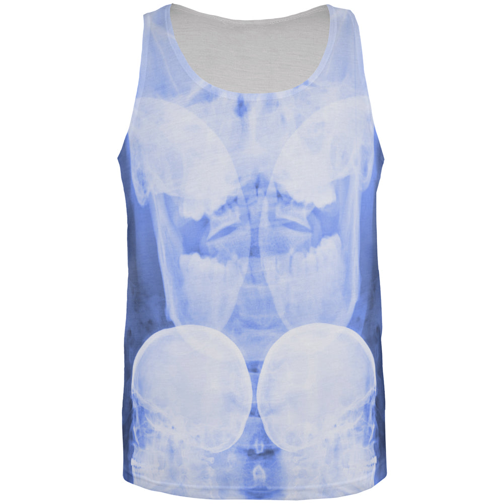 Dead Inside Skull X-Ray All Over Mens Tank Top Men's Tank Tops Old Glory MD Multicolored 