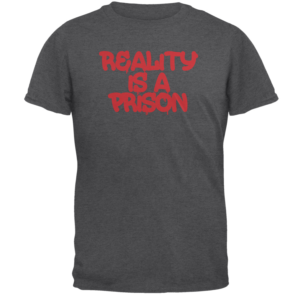 Reality Is A Prison Mens T Shirt Men's T-Shirts Old Glory 2XL Grey 