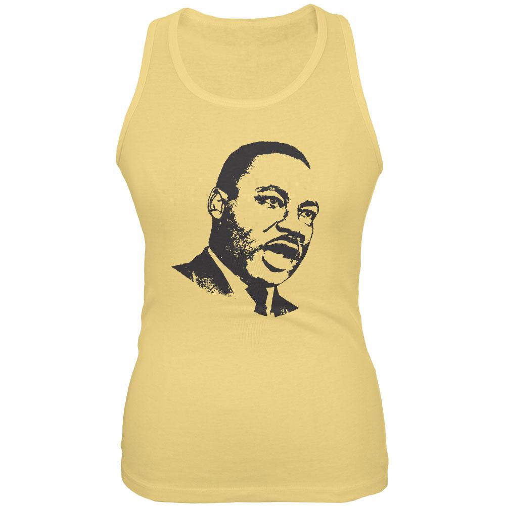 Martin Luther King Jr. Juniors Soft Tank Top Juniors Tank Tops Old Glory 2XL Yellow 