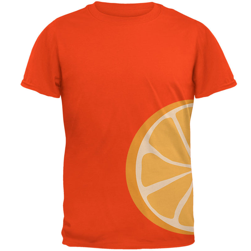 Orange Slice Costume Mens T Shirt Men's T-Shirts Old Glory 2XL Orange 