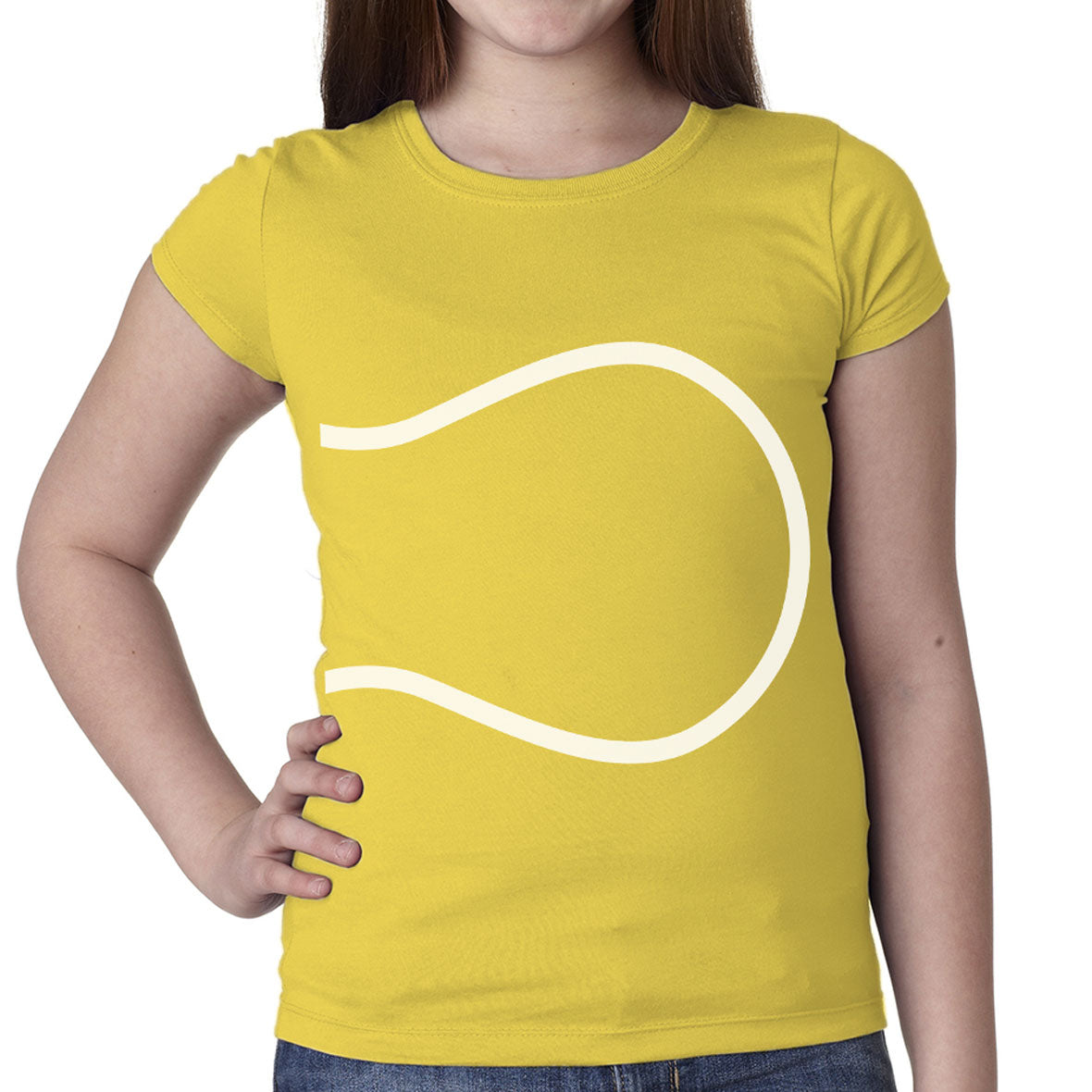 Halloween Costume Tennis Ball Youth Costume T Shirt Youth T-Shirts Old Glory   