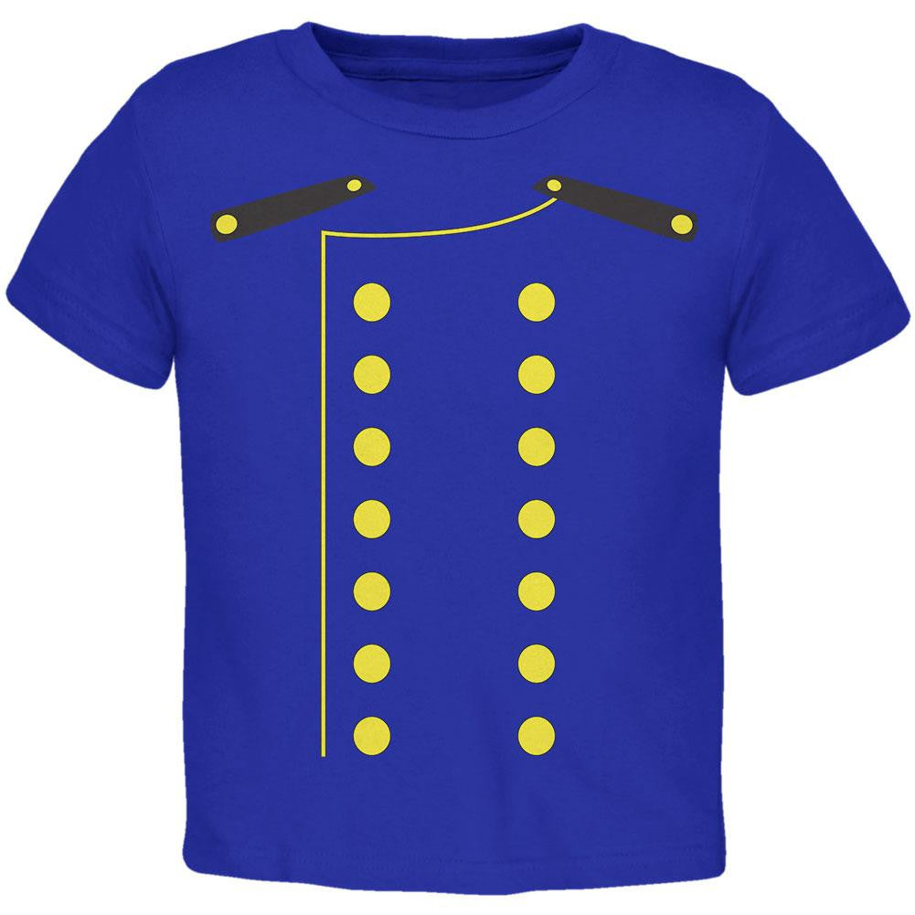 Halloween Hotel Bellhop Costume Toddler T Shirt Toddler T-Shirts Old Glory 2T Blue 