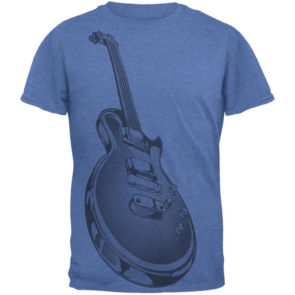 Electric Guitar Mens T Shirt Men's T-Shirts Old Glory 2XL Blue 