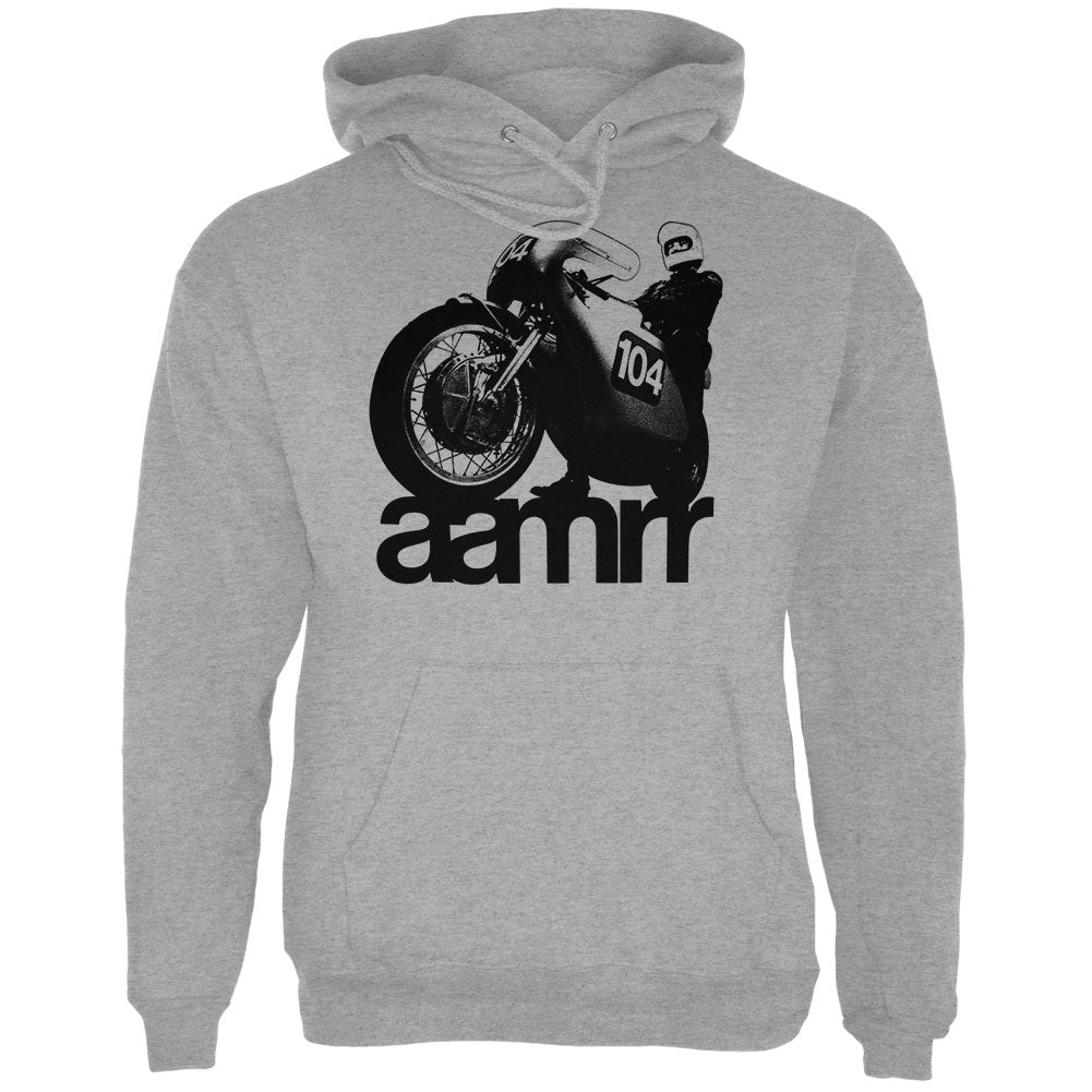 AAMRR is Road Racing Vintage Mens Hoodie Men's Hoodies global 2XL Sport Grey 