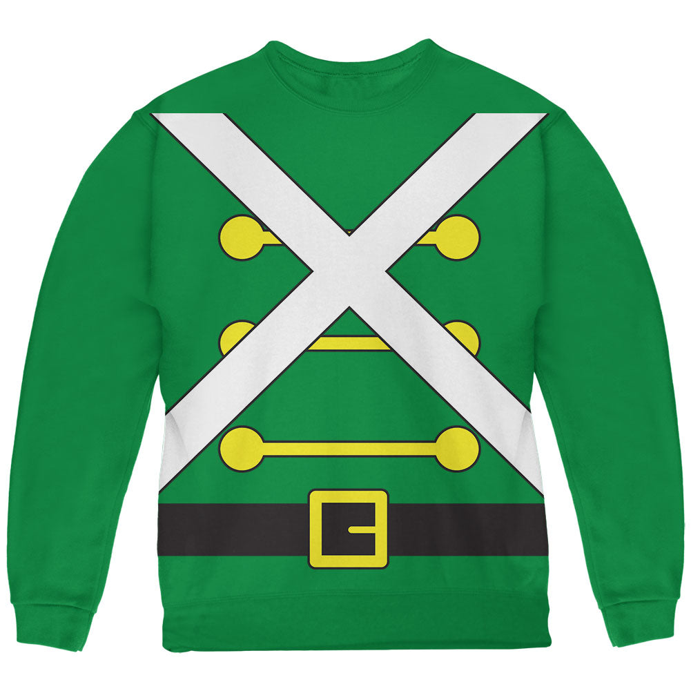 Christmas Toy Soldier Costume Youth Sweatshirt Youth Sweatshirts Old Glory YLG Green 