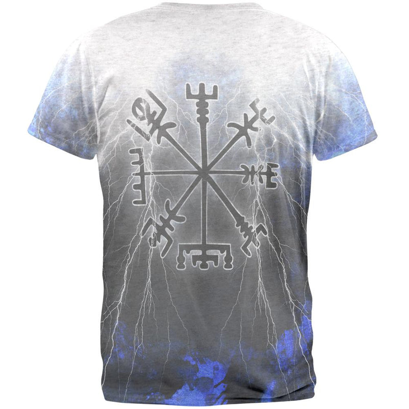 Vegvisir Nordic Viking Storm Compass Mens T Shirt Men's T-Shirts Old Glory   