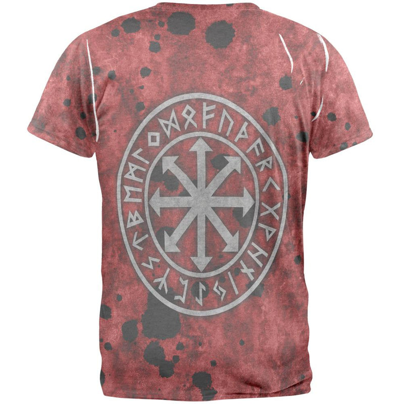 Viking Warrior Chaos Symbol Mens T Shirt Men's T-Shirts Old Glory   