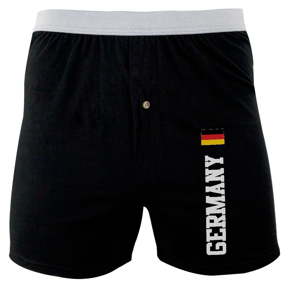 Oktoberfest Germany Flag World Cup Soft Knit Boxer Men's Boxers & Briefs Old Glory 2XL Black 