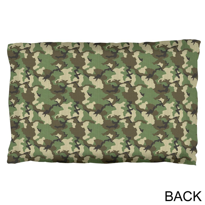 Green Woodland Camo Pillow Case Pillowcases Old Glory   