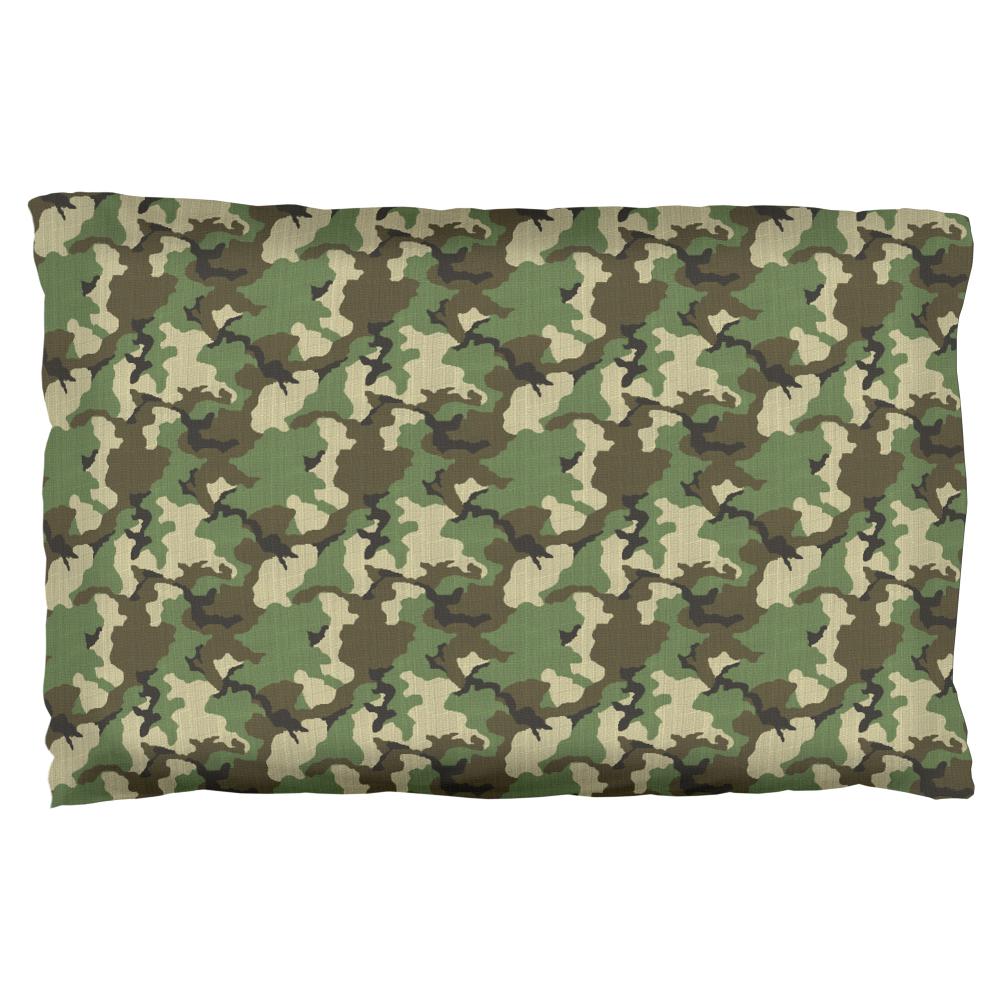 Green Woodland Camo Pillow Case Pillowcases Old Glory OS Multi 