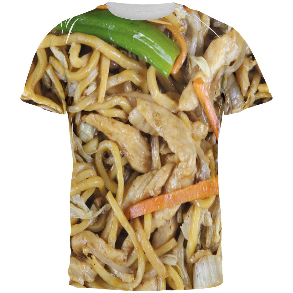 Chicken Lo Mein Costume All Over Mens T Shirt Men's T-Shirts Old Glory 2XL Multi 