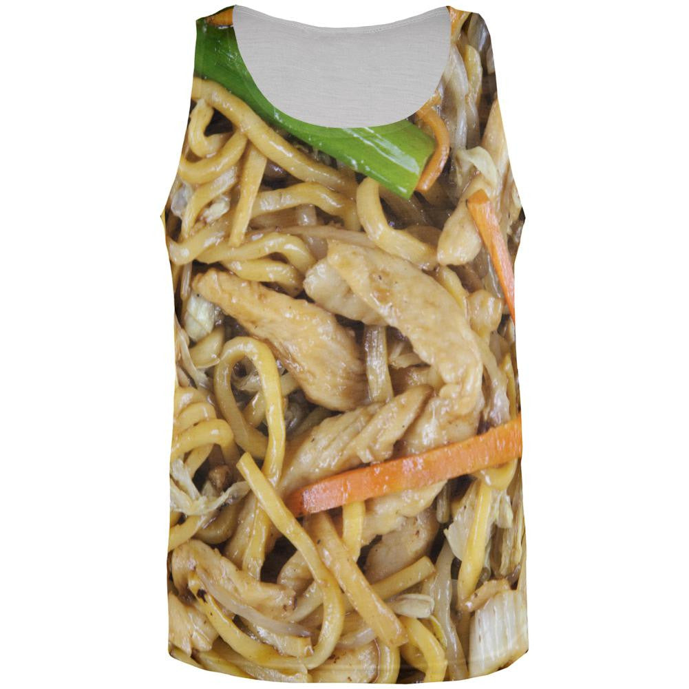 Chicken Lo Mein Costume All Over Mens Tank Top Men's Tank Tops Old Glory 2XL Multi 