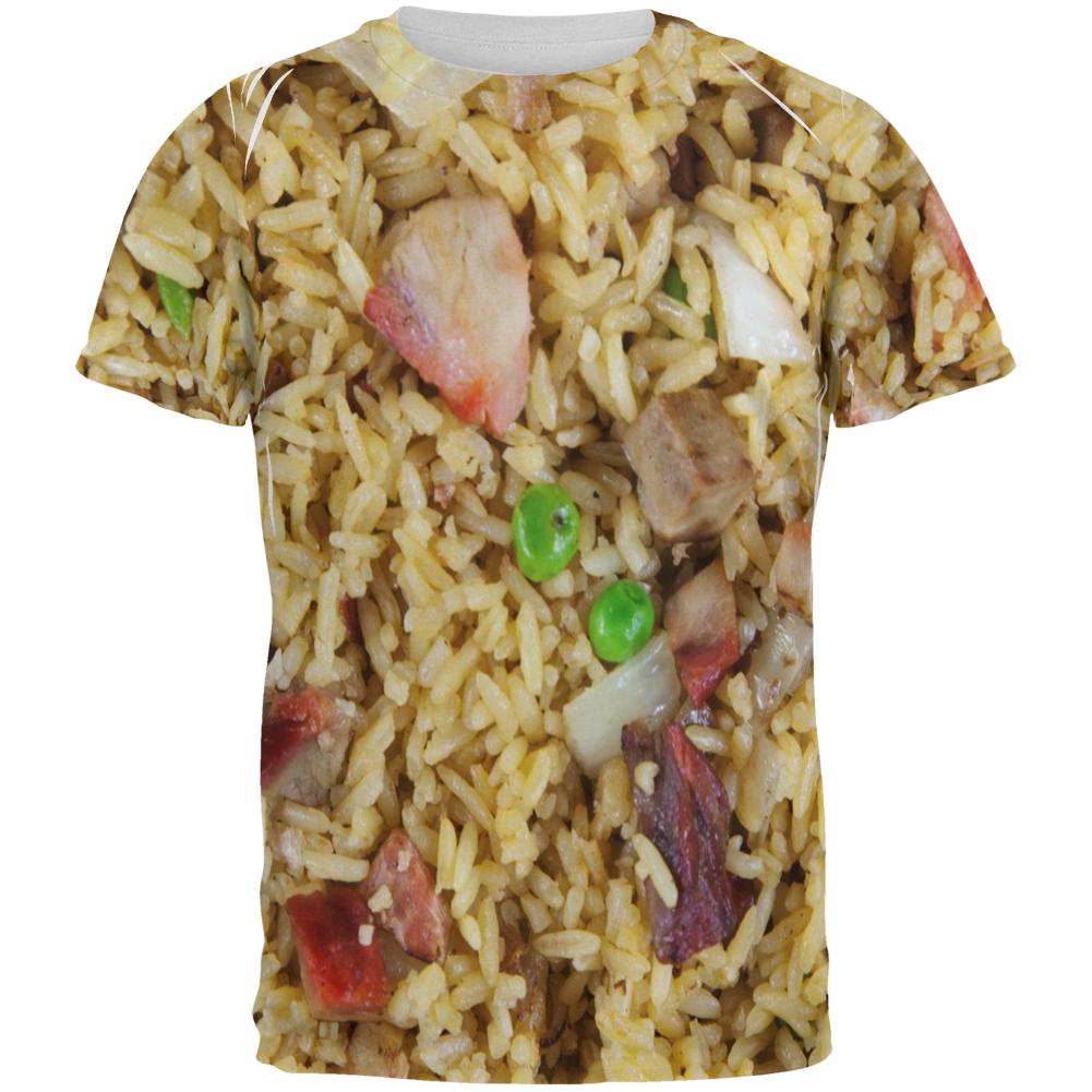 Pork Fried Rice Costume All Over Mens T Shirt Men's T-Shirts Old Glory 2XL Multi 