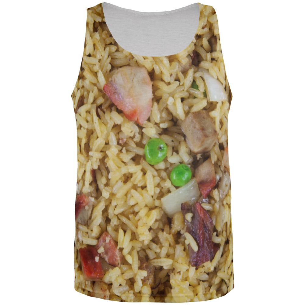 Pork Fried Rice Costume All Over Mens Tank Top Men's Tank Tops Old Glory 2XL Multi 