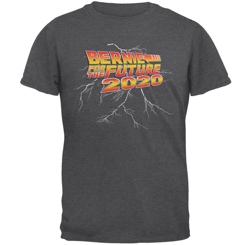 Election 2020 Sanders Bernie For the Future Mens T Shirt Men's T-Shirts Old Glory 2XL Dark Heather 