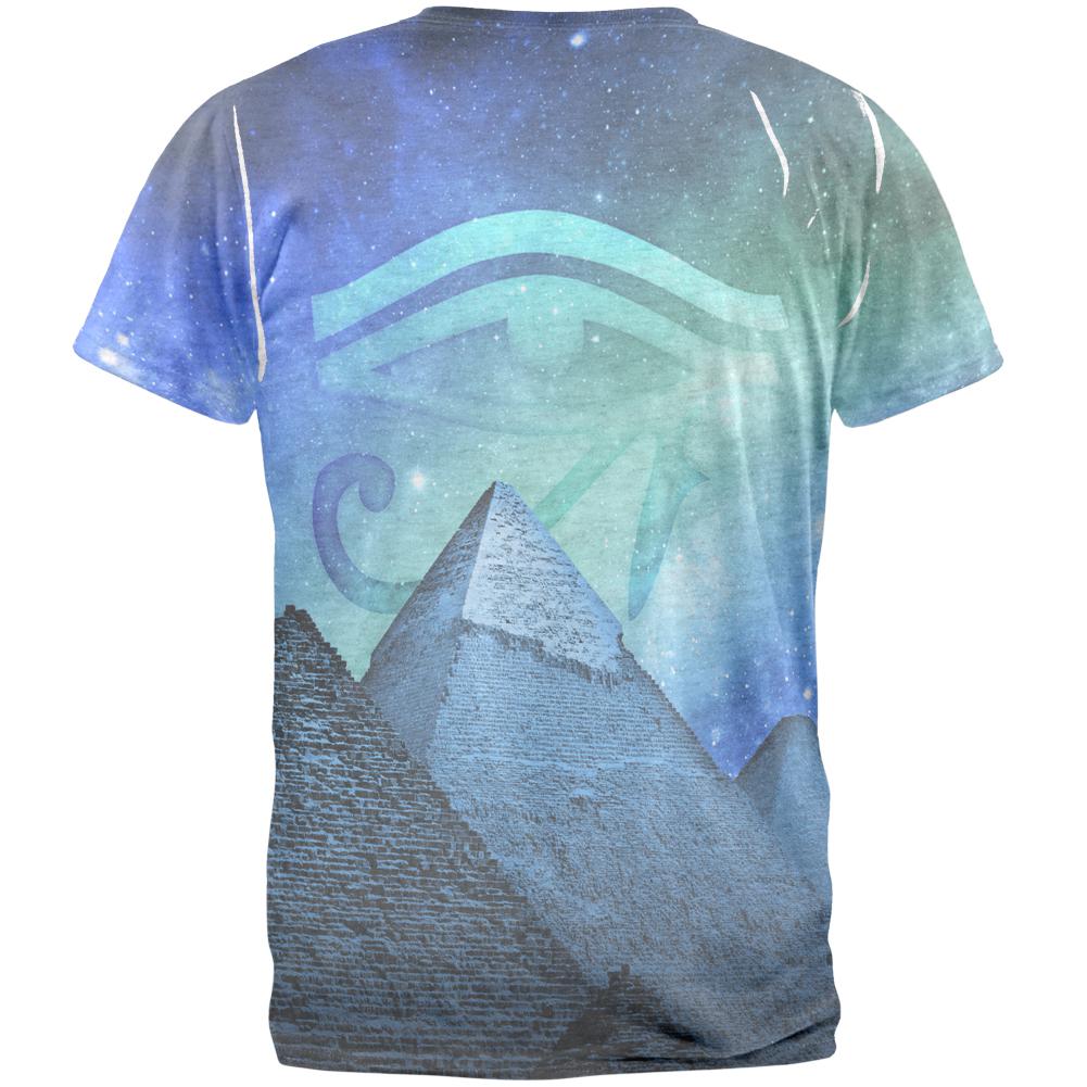 Eye Of Ra Pyramids Egypt Mens T Shirt Men's T-Shirts Old Glory   