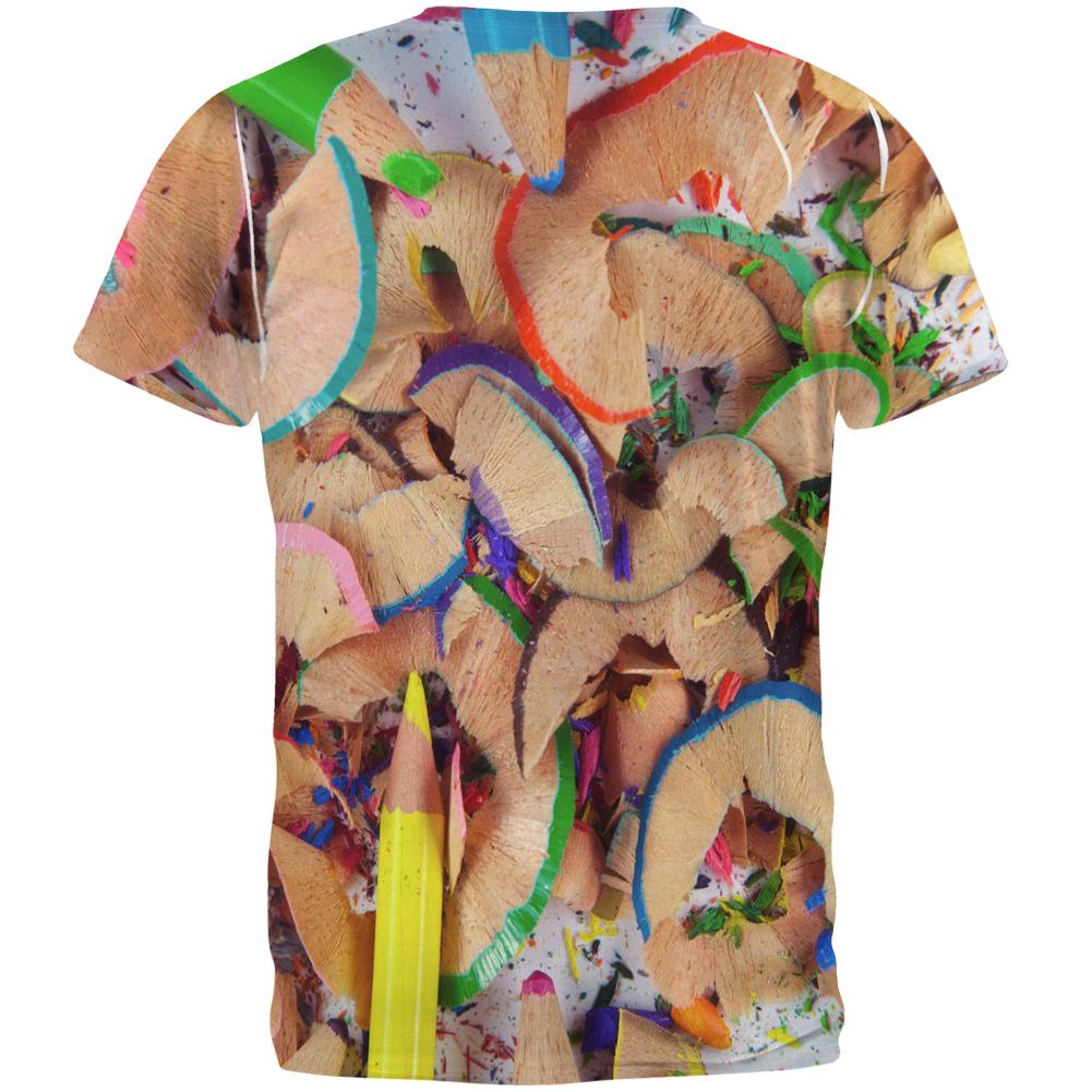 Sharpen Your Colored Art Pencils All Over Mens T Shirt Men's T-Shirts Old Glory   