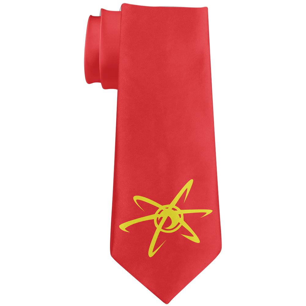 Boy Genius Neutron Atom All Over Neck Tie Ties Old Glory OS Multi 