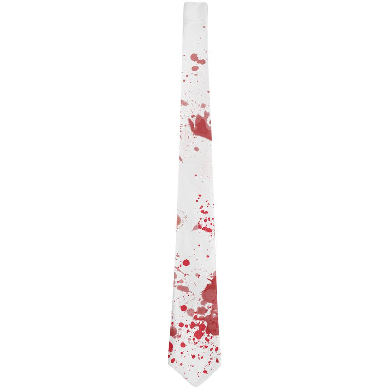 Blood Splatter Zombie Attack All Over Neck Tie Ties Old Glory   