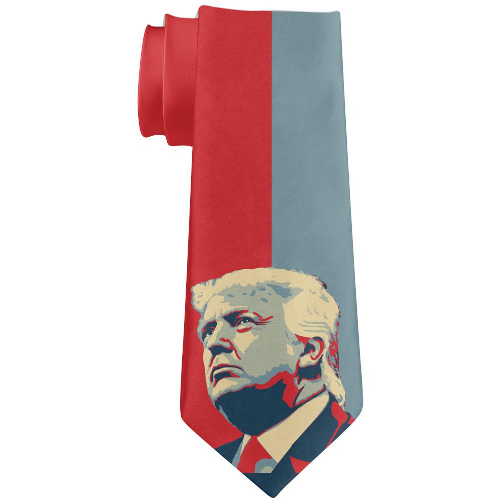 Donald Trump Make America Great Hope All Over Neck Tie Ties Old Glory OS Multi 