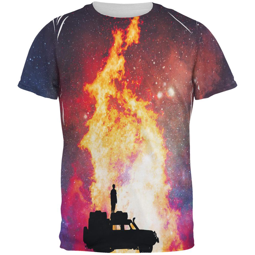 Hiraeth Homesick Traveler All Over Mens T Shirt Men's T-Shirts Life 2XL Multi 