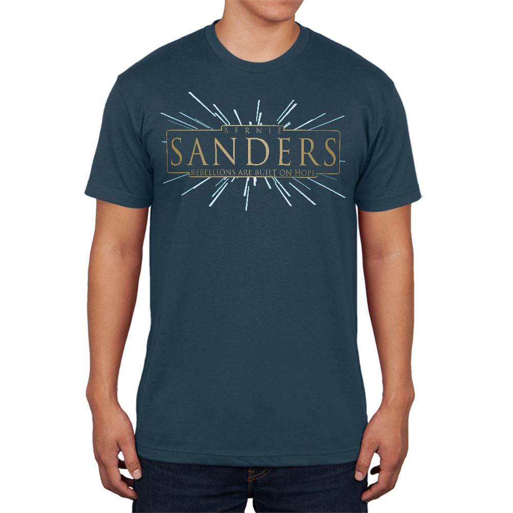 Bernie Sanders Rebellions Are Built On Hope Mens T Shirt Men's T-Shirts Old Glory LG Denim 