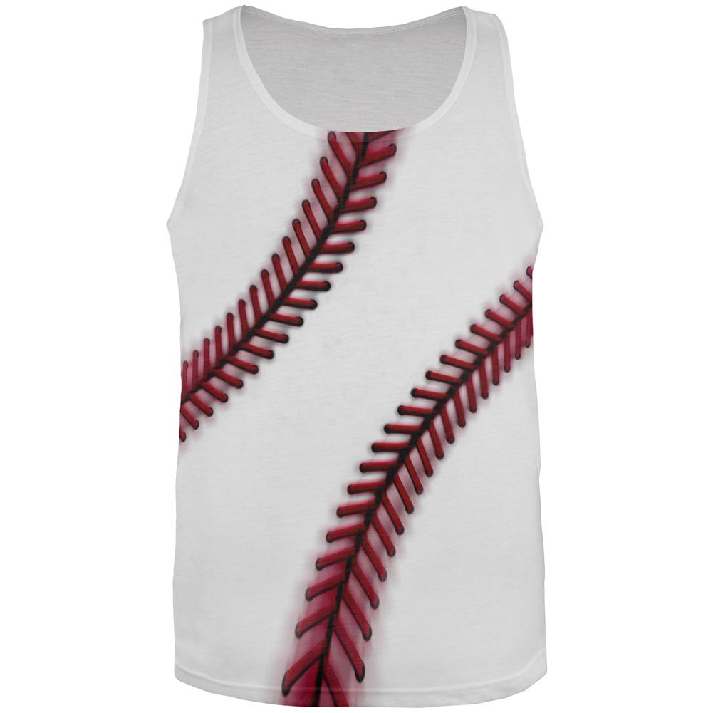 Fastball Baseball All Over Mens Tank Top Men's Tank Tops Old Glory 2XL Multi 