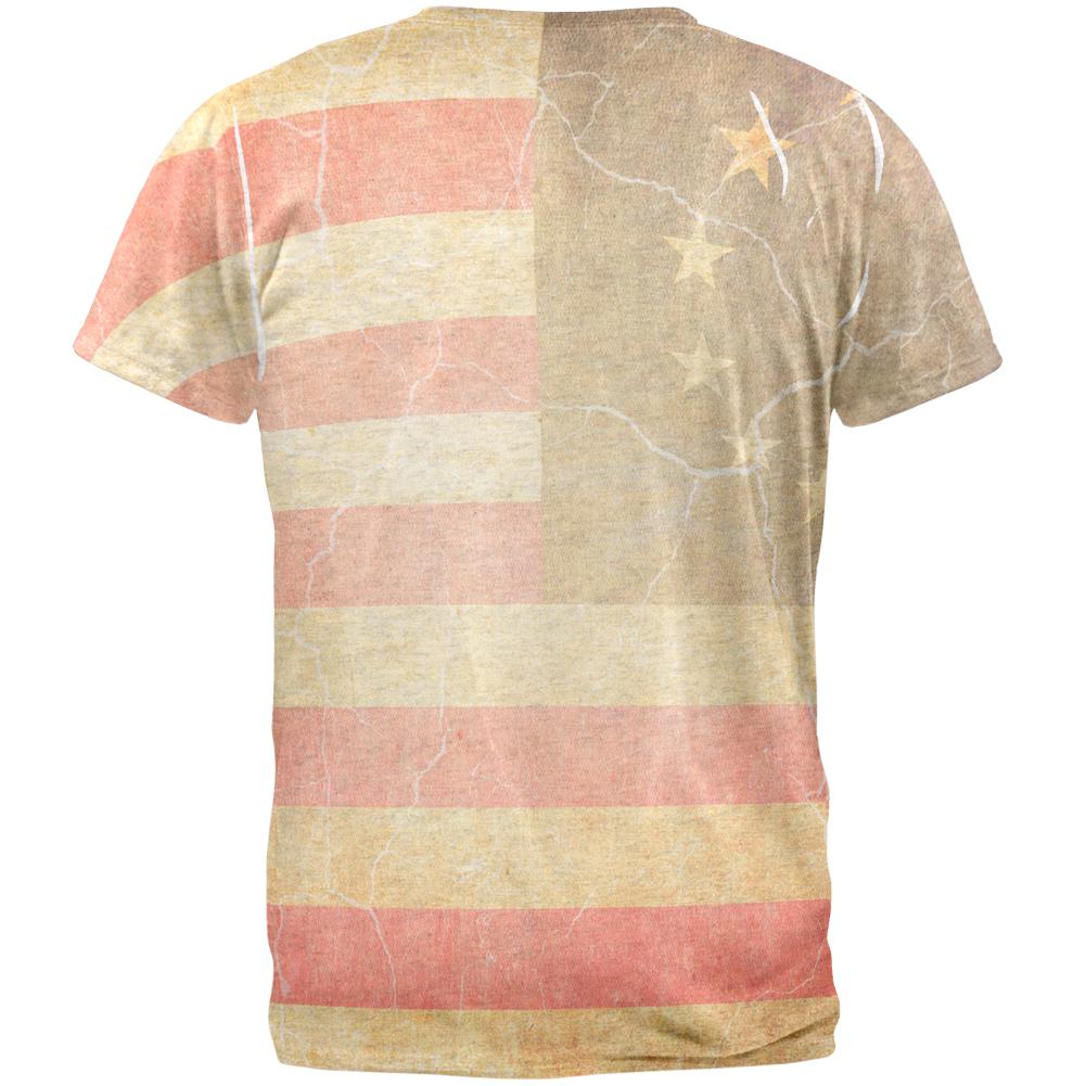 July 4th United States Constitution Betsy Ross Flag Mens T Shirt Men's T-Shirts Old Glory   