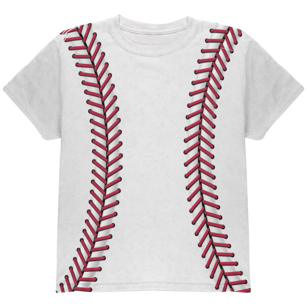 Baseball Costume All Over Youth T Shirt Youth T-Shirts global YLG Multi 