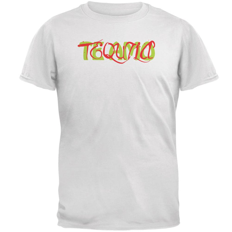 Cinco De Mayo Te Amo Tequila I Love You Mens T Shirt Men's T-Shirts Old Glory 2XL White 