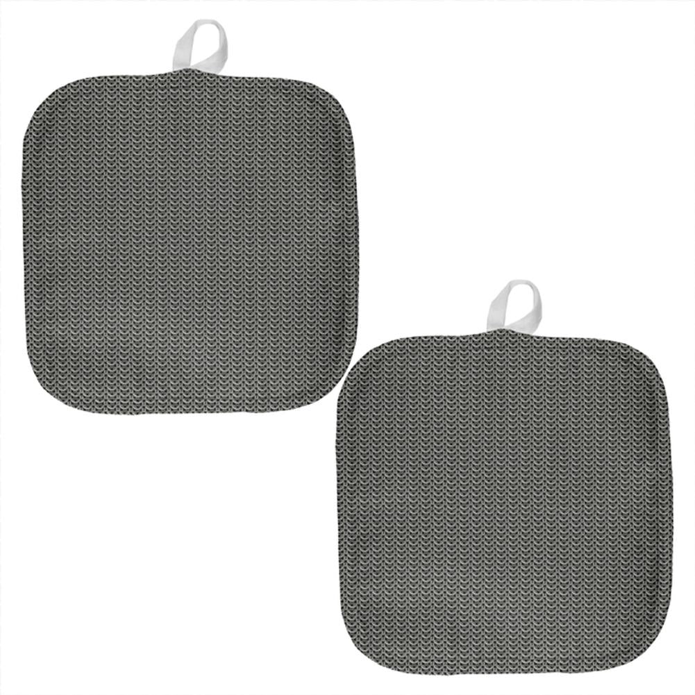 Chainmail All Over Pot Holder (Set of 2) Pot Holders Old Glory OS Multi 