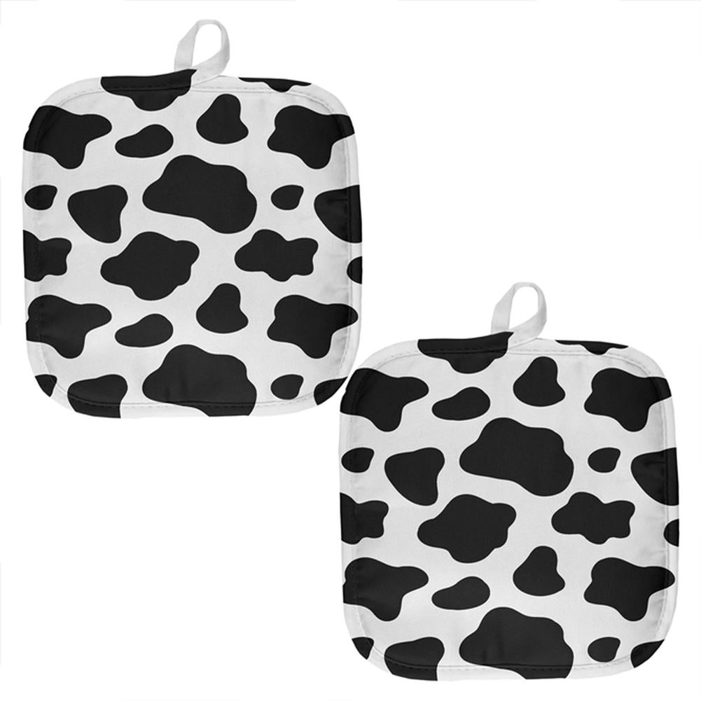 Dairy Cow Pattern All Over Pot Holder (Set of 2) Pot Holders Old Glory OS Multi 