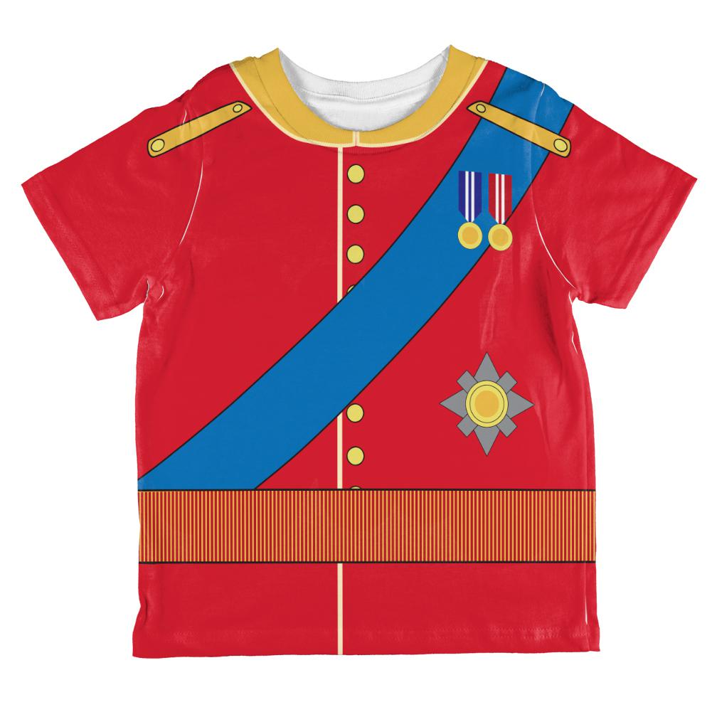 Halloween Prince Charming William Costume All Over Toddler T Shirt Toddler T-Shirts Old Glory 2T Multi 