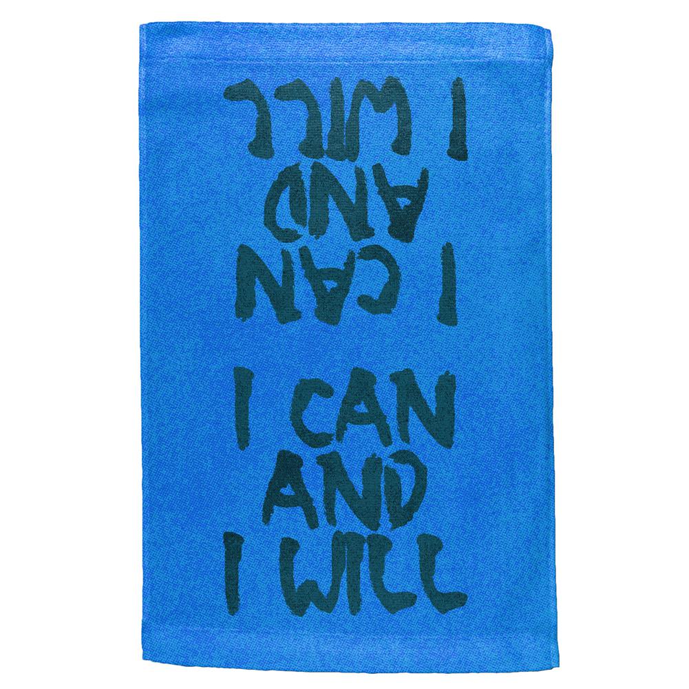 Daily Inspiration I Can And I Will All Over Sport Towel Sports Towels Old Glory OS Multi 