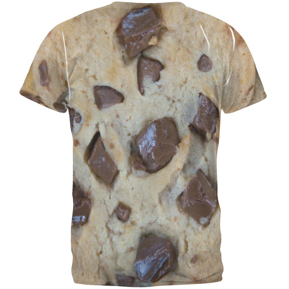 Chocolate Chip Cookies Chunks All Over Mens T Shirt Men's T-Shirts Old Glory   