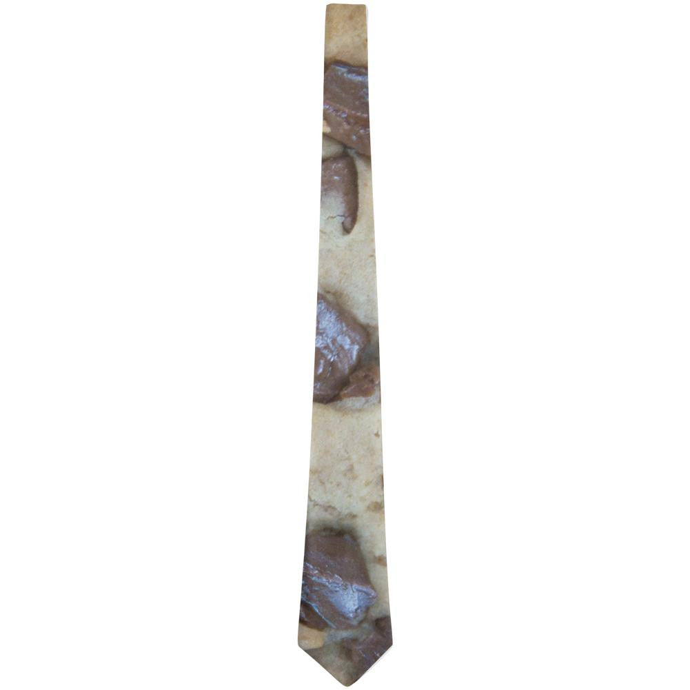 Chocolate Chip Cookies Chunks All Over Neck Tie Ties Old Glory OS Multi 