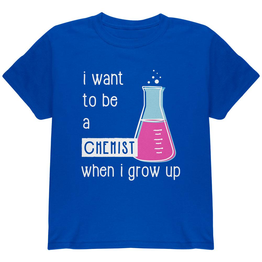 When I Grow Up Chemist Youth T Shirt Youth T-Shirts Old Glory LG Royal 