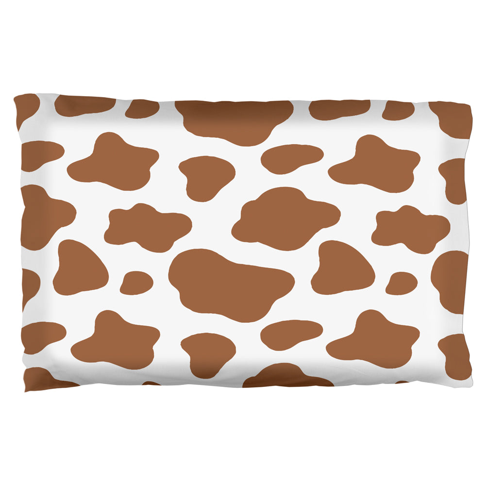 Brown Spot Cow Pillow Case Pillowcases Old Glory OS Multicolored 