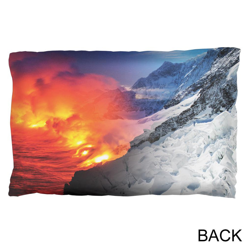 Extreme Nature Adventures Fire And Ice Pillow Case Pillowcases Old Glory   