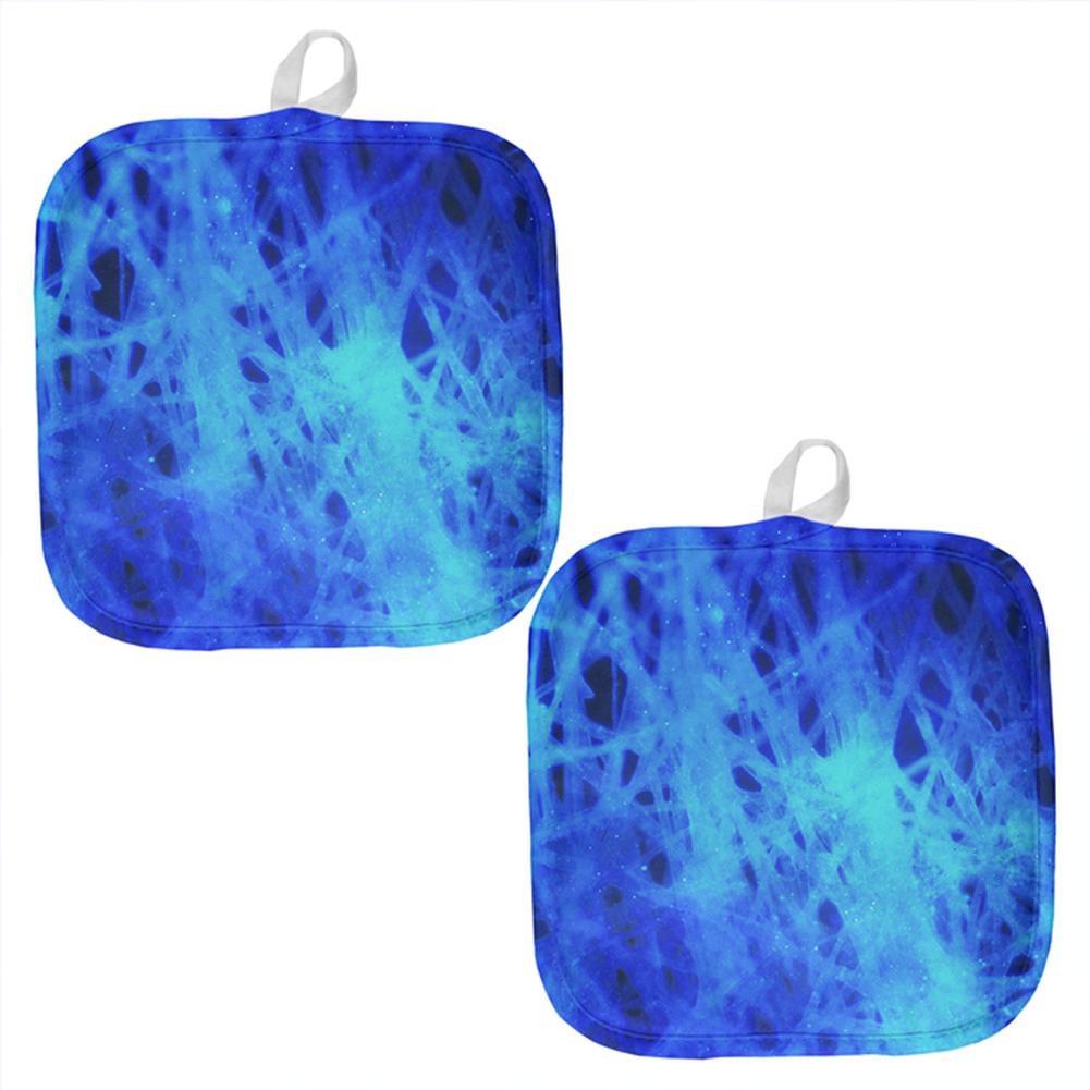 Brain Neurotransmitters All Over Pot Holder (Set of 2) Pot Holders Old Glory OS Multi 