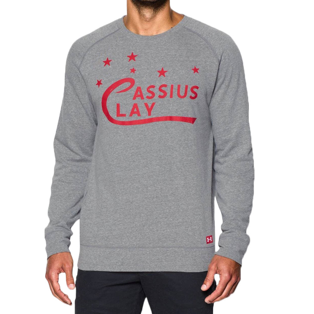 Muhammad Ali - Cassius Clay Mens Crew Neck Sweatshirt Men's Sweatshirts Muhammad Ali   