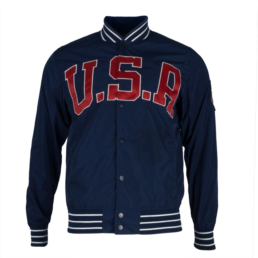 Muhammad Ali - Cassius Clay USA Mens Nylon Jacket Men's Jackets Muhammad Ali   