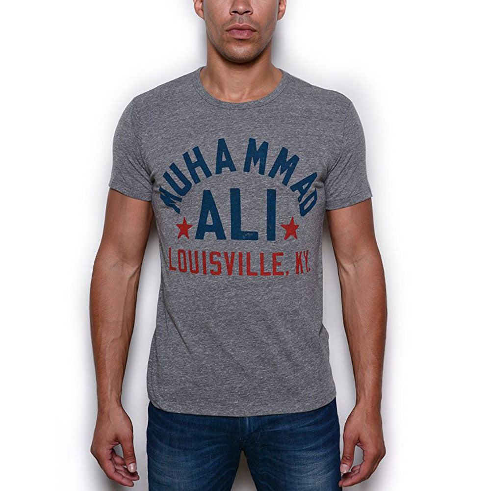 Muhammad Ali - Float Quote Mens Tri-Blend T Shirt Men's T-Shirts Muhammad Ali   