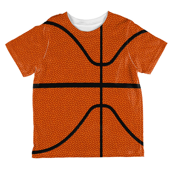 Basketball Costume All Over Toddler T Shirt Toddler T-Shirts global 2T Multi 