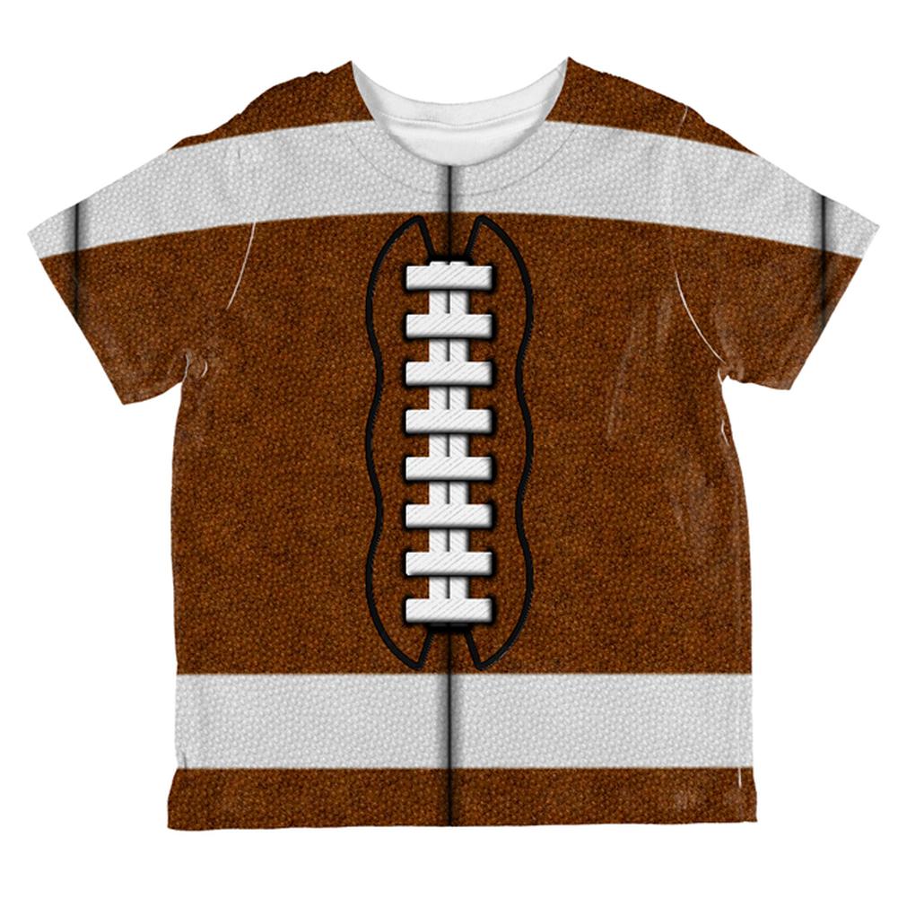 Football Costume All Over Toddler T Shirt Toddler T-Shirts Old Glory 2T Multi 